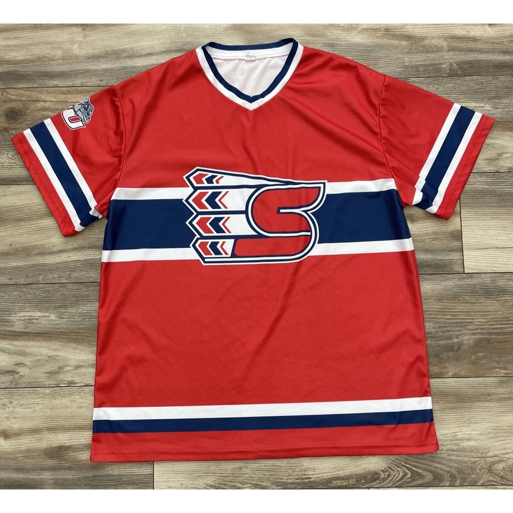 Spokane Chiefs Hockey Promotional Jersey XL GO ZAGS Gonzaga Bulldogs WHL Bauer